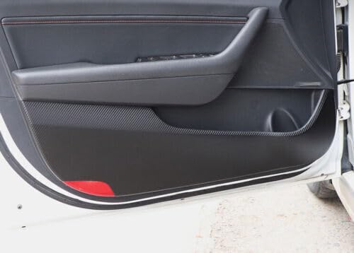 ya 13 9.15 baidi for Hyundai Sonata 2015-19 Carbon Fiber Polyurethane Synthetic Leather Door