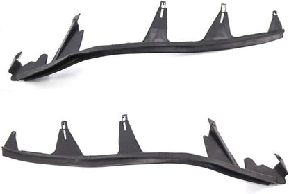 ya 9 10.24 Pair Left Right Headlight Cover Strip Upper Headlamp Gasket for BMW E46 M3 330Ci