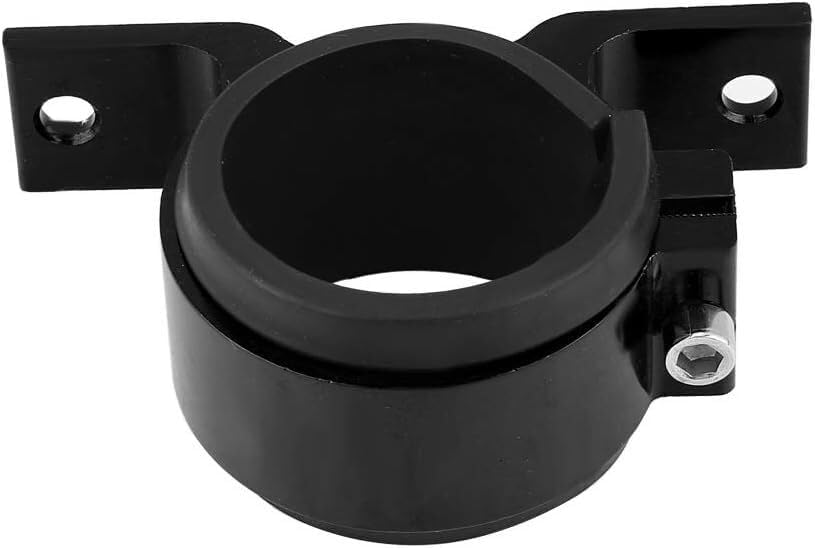 ya 4 8.8.2 50mm Aluminum Inline Fuel Pump or Filter Mounting Bracket Mount Clamp Black