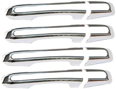ya 5 8.10 for Range Rover Evoque 2012-19 Chrome Outside Door Handle Molding Cover Trim 8X