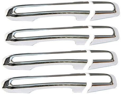 ya 5 8.10 for Range Rover Evoque 2012-19 Chrome Outside Door Handle Molding Cover Trim 8X