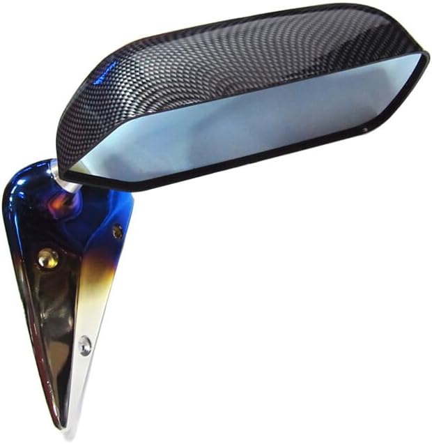 ya 11 9.14 baidifor MAN ual transmission car tuning Retro F1 style side mirrors Carbon fiber surface L + R-