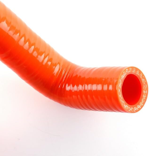 ya 9 10.24 for Yamaha YFZ450X 2010-2011/ YFZ450R 2009-2013 Silicone Radiator Hose Orange