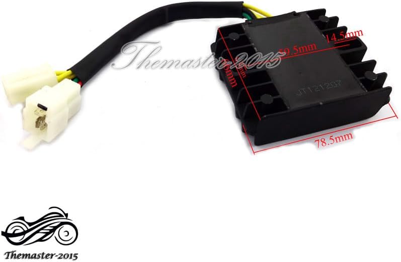 ya 6 8.24 baidi 6 wire DC Voltage Regulator Rectifier For GY6 125 150 200 250cc Scooter ATV Quad