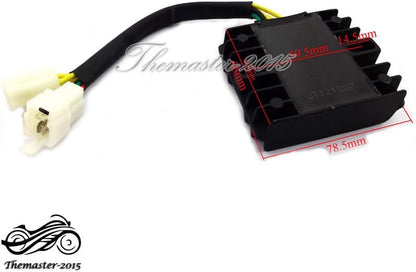 ya 6 8.24 baidi 6 wire DC Voltage Regulator Rectifier For GY6 125 150 200 250cc Scooter ATV Quad