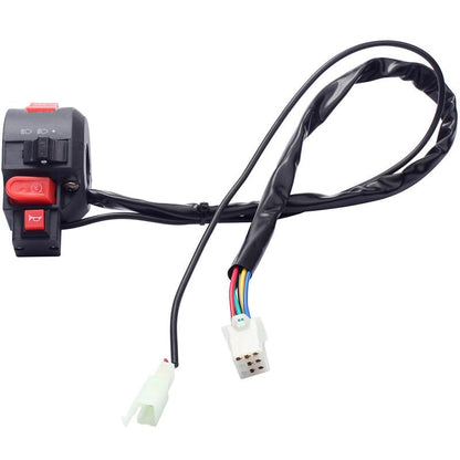 ya 12 10.8 zhengce 22MM 7/8 Motorbike Handlebar Control Switch w/Turn Signal Start Horn Contro