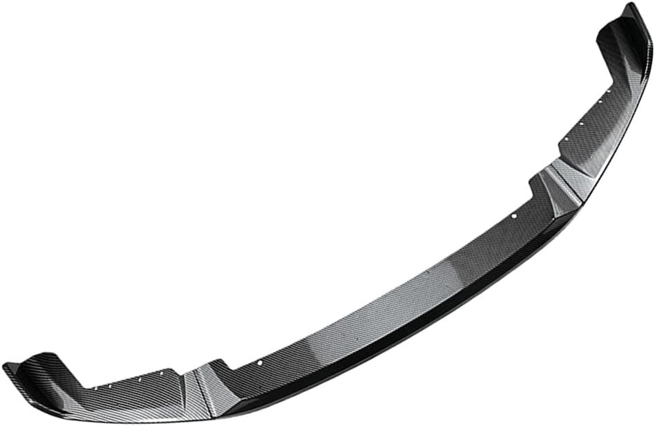 ya 2 8.15 CS Style Front Bumper Spoiler Lip for BMW F87 M2 2016-2021 Carbon Fiber Black