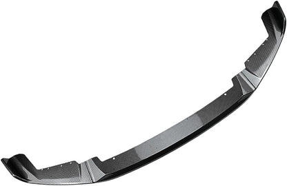 ya 2 8.15 CS Style Front Bumper Spoiler Lip for BMW F87 M2 2016-2021 Carbon Fiber Black