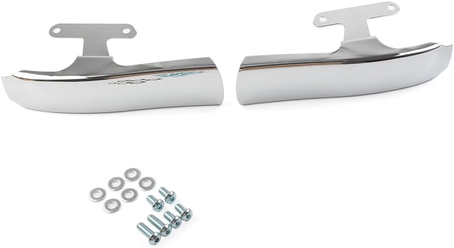 ya 11 9.14 baidifor Harley-Davidson Touring 2009-2013 Chrome Pair Fender-Saddlebag Filler Panels