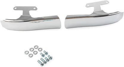 ya 11 9.14 baidifor Harley-Davidson Touring 2009-2013 Chrome Pair Fender-Saddlebag Filler Panels