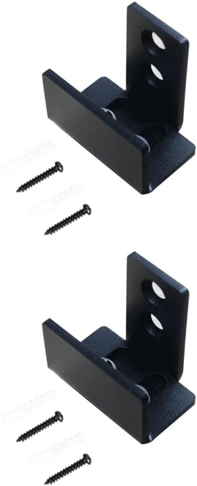 ya 26 10.21 baidi 2 PCS Wall Guide Groove Stopper Barn Door Floor Stoppers Adjustable