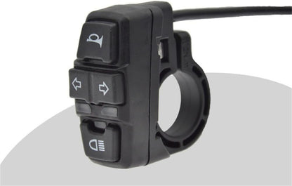 ya 23 10.7 baidi Headlight Turn Signal Horn Switch Button For Motorcycle Ebike Scooter Handlebar