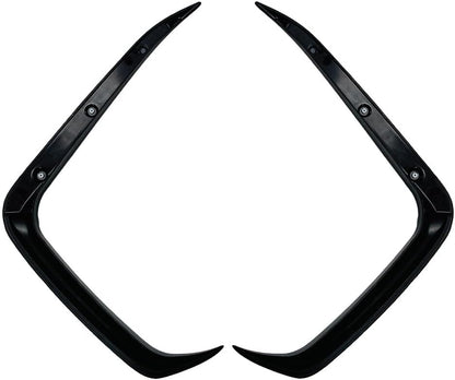 ya 2 8.15 Front Bumper Side Splitter Spoiler for BMW X6 G06 Pre-Lci M Sport 2019-2022 21