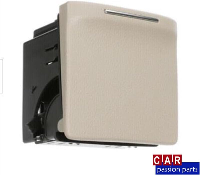 ya 6 8.24 baidi Black/White Rear Console Cup Holders for 2005-2009 for Subaru Outback Legacy Ivory