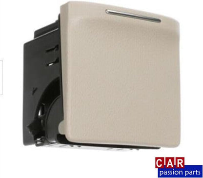 ya 6 8.24 baidi Black/White Rear Console Cup Holders for 2005-2009 for Subaru Outback Legacy Ivory