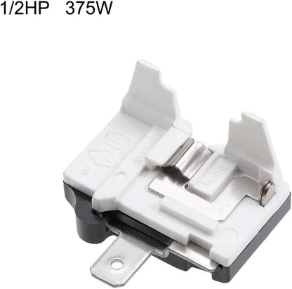 ya 26 10.21 baidi Refrigerator Start Relay 12 Ohm 4 Pin + Overload Protector 1/2HP 375W