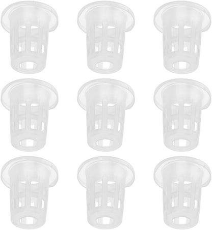 ya 26 10.21 baidi 100Pcs Hydroponic Net Pots Baskets for Hydroponics Slotted Mesh Net Cups