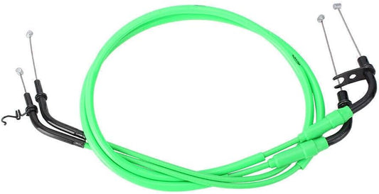 ya 4 8.8.2 for Kawasaki Z1000 2011-2013 2x Motorcycle Throttle Cable Accelerator Wire Line