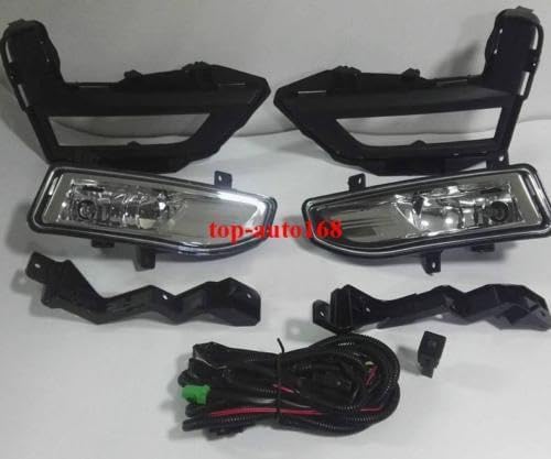 ya 9 10.24 halogen light Bumper Front fog lights Kit for Nissan Rogue for X-Trail 2017-2020