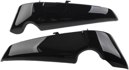 ya 23 10.7 baidi for Harley-Davidson V Rod VROD VRSC 2001-Up 2¢ªRadiator Side Covers shrouds Black