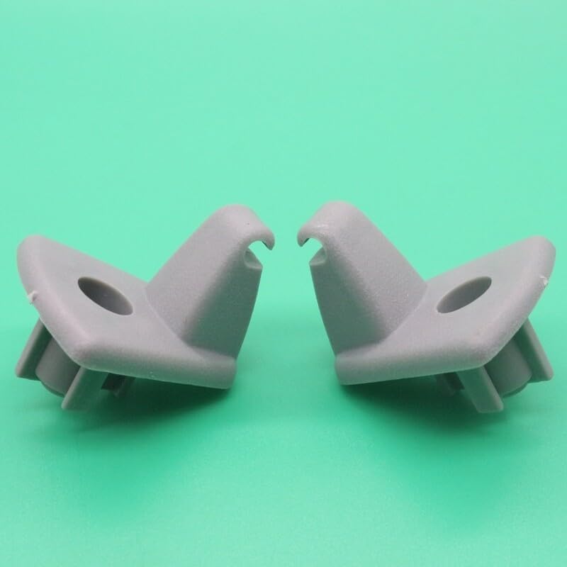 ya 11 9.14 baidi2 Pieces Sun Visor Clip Retention Hook for Chrysler for Dodge for Charger Magnum 1EJ51BD1AA Gray -