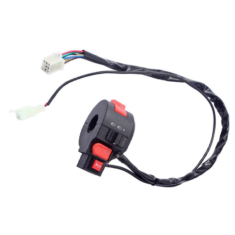 ya 12 10.8 zhengce 22MM 7/8 Motorbike Handlebar Control Switch w/Turn Signal Start Horn Contro