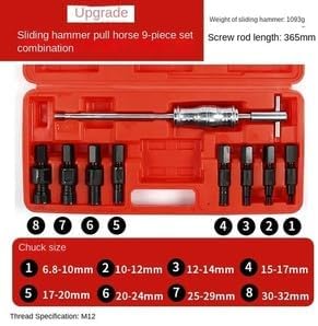 ya 28 10.13 baidi 16-Piece Inner ing Puller 5-Piece Bore Training Slide Removal Kit-6