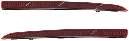 ya 27 10.13 baidi Pair Rear Reflector Red Right+Left Fit For 2013 2014 15 16 17 for Lincoln MKZ/Hybrid