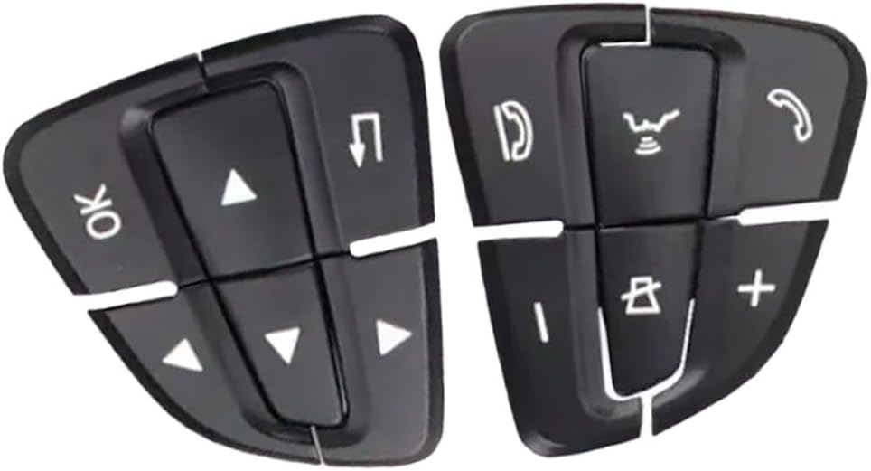 ya 12 10.8 baidi Pack of 2 Steering Wheel Control Multi Switch for B-Class W246 2012-2019