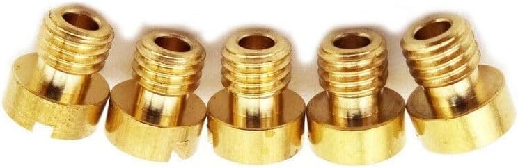 ya 23 10.7 baidi 5Pcs Motorcycle Carb Main Jets #60/65/70/75/80 Jet For 50-80cc Motorized-Bicycle