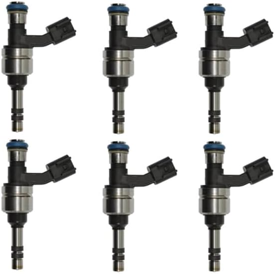 ya 4 8.14 12634126 New Set of 6 Fuel Injectors for 2012-2020 Terrain Traverse