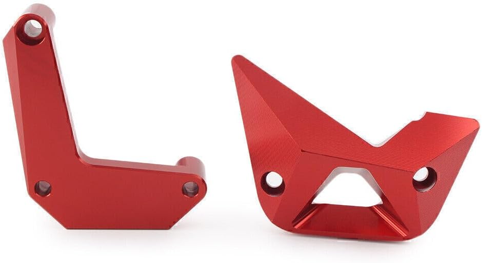 ya 2 8.15 2x CNC Engine Stator Case Cover Fit for Kawasaki Z1000 2010-2019/Z900 17-2019 Red