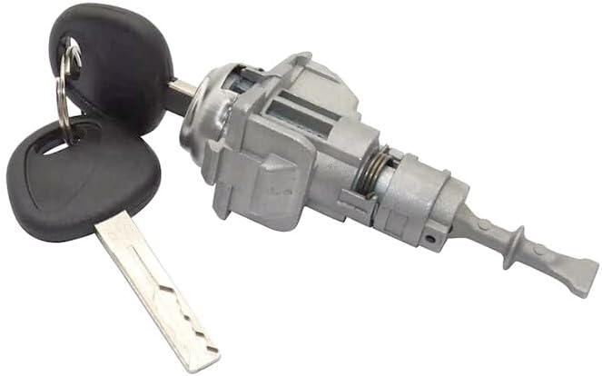 ya 11 9.14 baidiFront Left Hand Door Lock Cylinder with Key 81970-1WA00 Set for Kia 2012-2017 Rio de Janeiro -