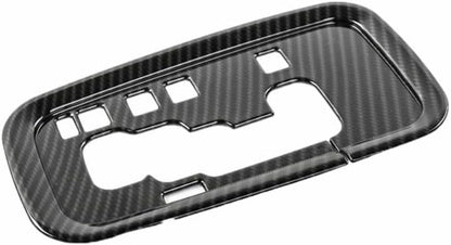 ya 10 9.16 baidi Gear Shift Panel Cover Trim for Jeep JK for Wrangler 2012-2017 Carbon Fiber Look