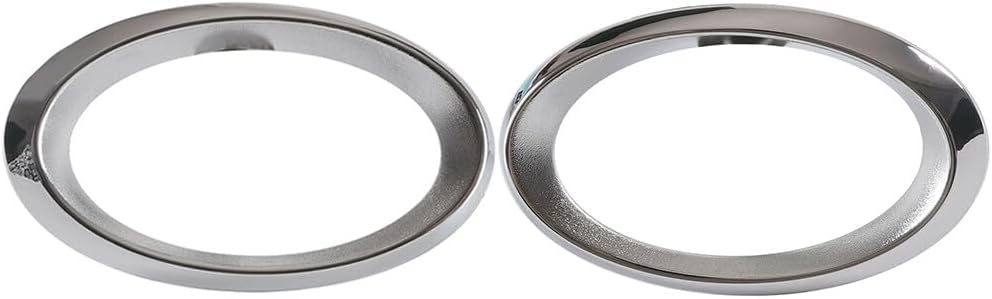 ya 5 8.10 Pair Fog Lamp Chrome Covers Fits for Mercedes-Benz S211 W211 E-CLASS W211 Left+Right