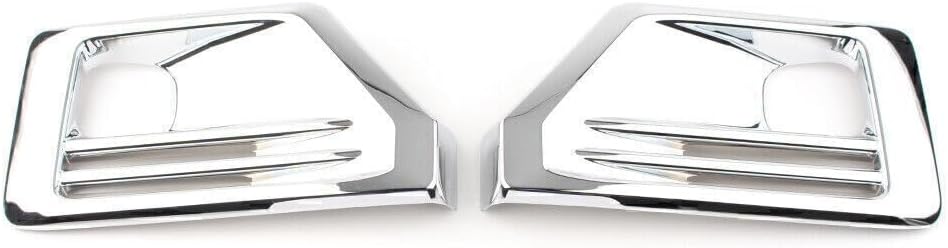 ya 10 9.16 zhengce Chrome Front Fog Light Lamp Lams Cover Trim Garnish for Toyota RAV4 2019-20