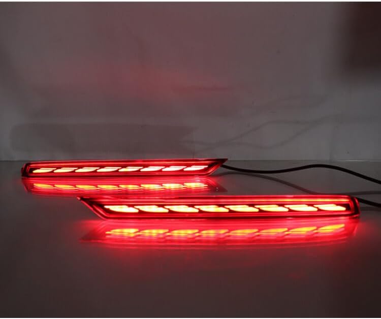 ya 10 9.16 zhengce LED Rear Bumper Light Fog Lamp Brake signal for Toyota for Land Cruiser LC3