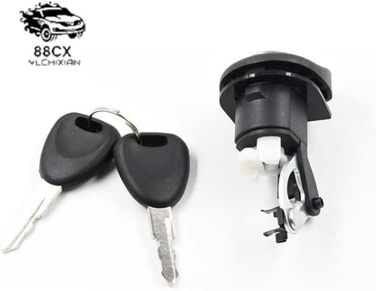ya 5 8.10 Trunk Lock Barrel with Push Button for 2008 to 2012 for Dacia Sandero
