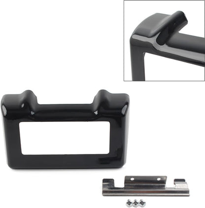 ya 4 8.10 for Harley Touring Road King Electra Road Glide FLHX Black Oil Cooler Cover