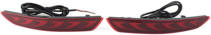 ya 9 10.24 Rear Bumper Brake Light Dynamic Turn Signal Light Fit for Mazda 3 Axela 201