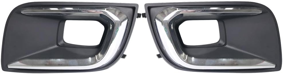 ya 4 8.14 front left and right bumper fog lamp bezel cover for 2018-2021 for Toyota Sequoia 