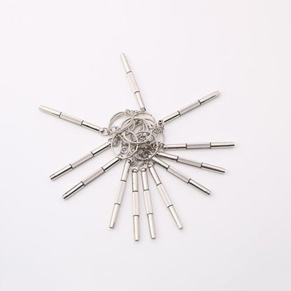 ya 26 10.21 baidi 10 Pcs Screwdriver Optical Tools for Eyeglasses Sunglasses Repair Kit-2
