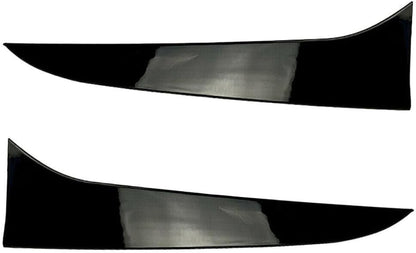 ya 4 8.24 baidi for BMW X1 E84 2009-2015 Black 2x Rear Window Side Spoiler Canard Splitter Trim