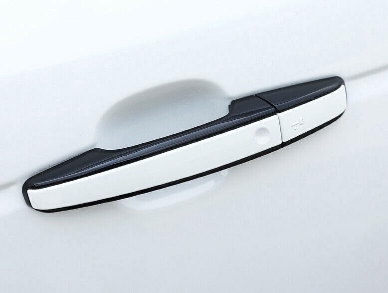 ya 5 8.10 8P Black White Look Outside Door Handle Cover Refit for Range Rover L405 13-2022