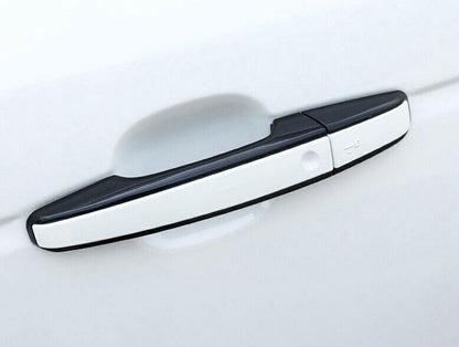 ya 5 8.10 8P Black White Look Outside Door Handle Cover Refit for Range Rover L405 13-2022