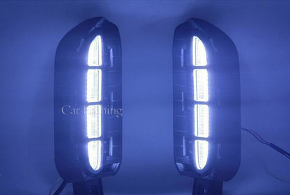 ya 4 8.10 for Kia Sportage 2023-2024 LED Front Fog Lamp Daytime Running Light Turn Signal