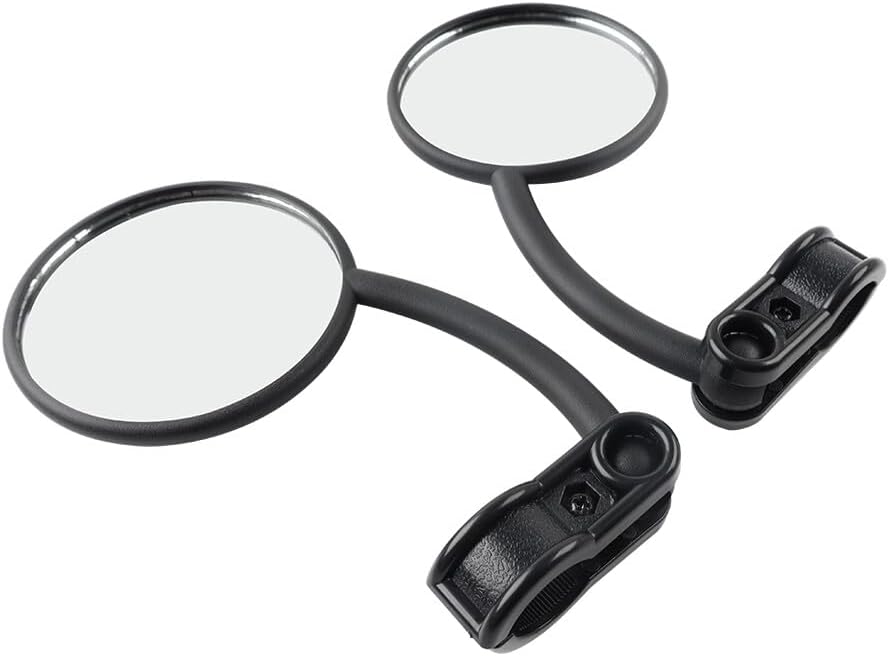 ya 4 8.14 Right & Left Hand Dual Sport Mirror Fit Motorcycle Dirt Bike Supermoto Adv Atv