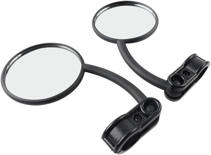ya 4 8.14 Right & Left Hand Dual Sport Mirror Fit Motorcycle Dirt Bike Supermoto Adv Atv
