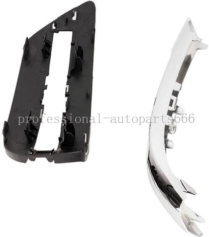 ya 7 8.24 baidi 4PCS L+R Daytime Running Light Insert Bezel Grille Trim for 12-14 for Mercedes C250
