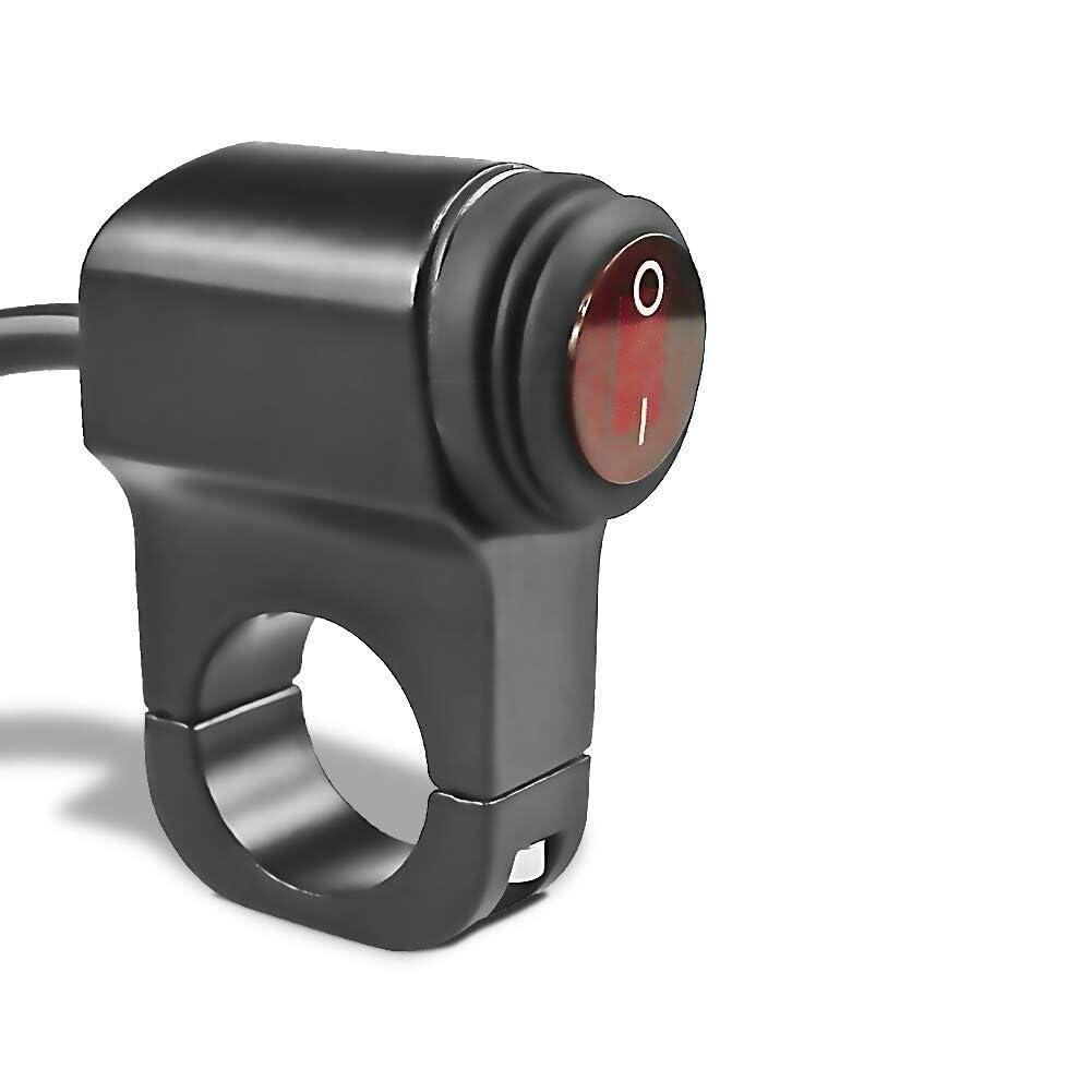 ya 12 10.8 zhengce 7/8 ATV Handlebar Light Switch Waterproof Handlebar Headlight Switch 12V